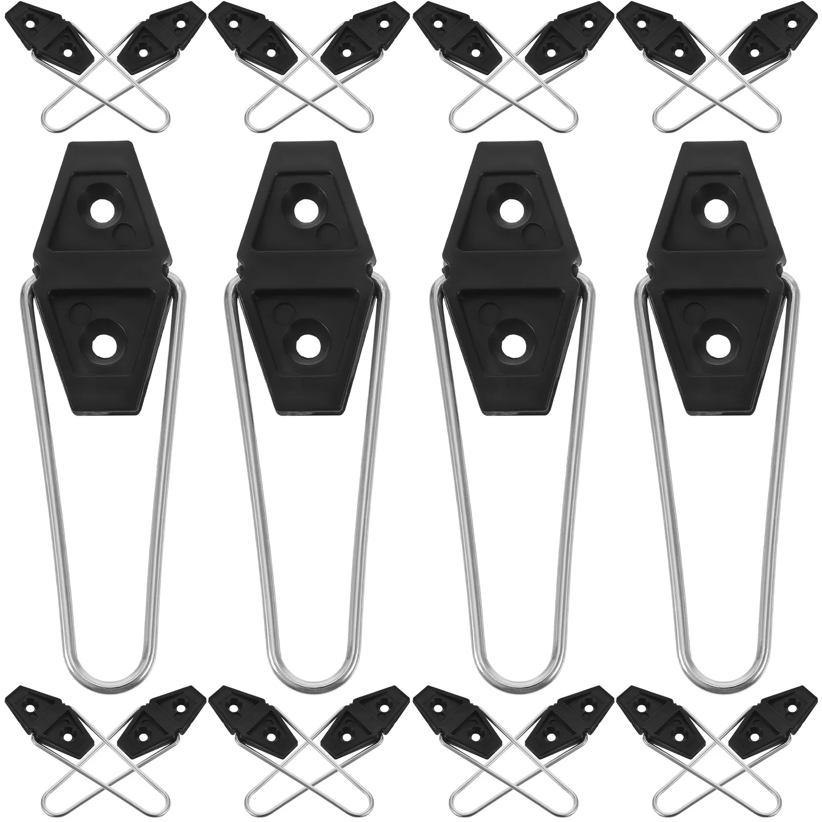 30 Pcs Awning Clips Rotating Display Stand DIY Picture Frame Easel Back Hook up Black Iron Support Desktop
30 Pcs Awning Clips Rotating Display Stand DIY Picture Frame Easel Back Hook up Black Iron Support Desktop