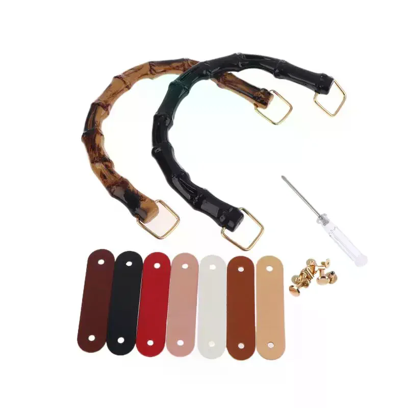 Retro Gift Box Handle DIY Handmade Detachable Bamboo Purse Handles With Buckle Plastic Handbag Band Handle Shoulder Bag Strap
Retro Gift Box Handle DIY Handmade Detachable Bamboo Purse Handles With Buckle Plastic Handbag Band Handle Shoulder Bag Strap