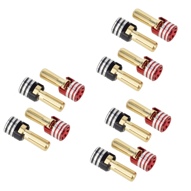 4Pcs Battery Heatsink Plugs & Grips Kit 3.5Mm For 1/10 Off-Road Truck RC Car Replacement Upgrade Part
4Pcs Battery Heatsink Plugs & Grips Kit 3.5Mm For 1/10 Off-Road Truck RC Car Replacement Upgrade Part