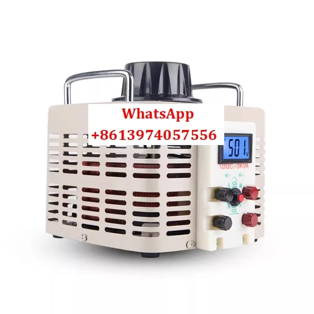 Однофазный регулятор напряжения 220 В, источник питания переменного тока TDGC2-3 кВт, цифровой дисплей, регулируемый трансформатор 0-500 В, 3000 Вт
Однофазный регулятор напряжения 220 В, источник питания переменного тока TDGC2-3 кВт, цифровой дисплей, регулируемый трансформатор 0-500 В, 3000 Вт