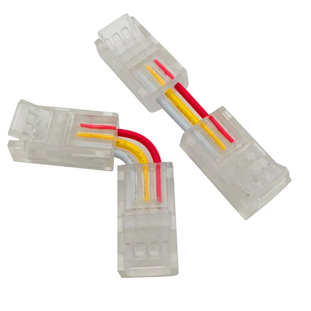 Ws2811 5050 RGB Monochrome Light Strip With 2-pin, 3-pin, 4-pin Crystal Buckle Right Angle Conversion I/L Shape LED Connector
Ws2811 5050 RGB Monochrome Light Strip With 2-pin, 3-pin, 4-pin Crystal Buckle Right Angle Conversion I/L Shape LED Connector