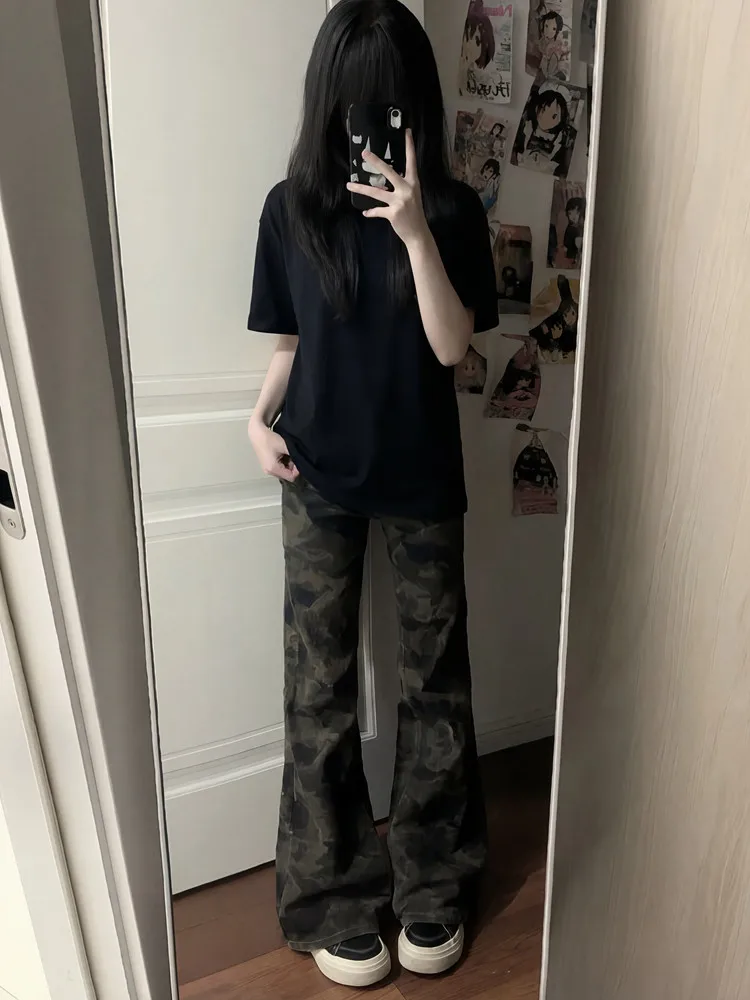 High Street Camouflage Knife Jeans Men Women Spring Slimming Retro Vibe Slim Leggings Micro Flared Pants Casual Straight...
High Street Camouflage Knife Jeans Men Women Spring Slimming Retro Vibe Slim Leggings Micro Flared Pants Casual Straight...