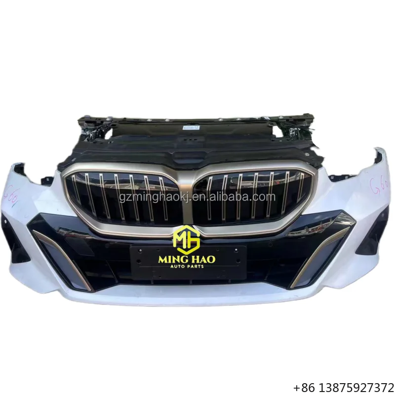 High Quality Front Bumper Assembly Grille Radar Sun Visor Hood for 2021-2024 for 5 Series G60/G68 Models
High Quality Front Bumper Assembly Grille Radar Sun Visor Hood for 2021-2024 for 5 Series G60/G68 Models