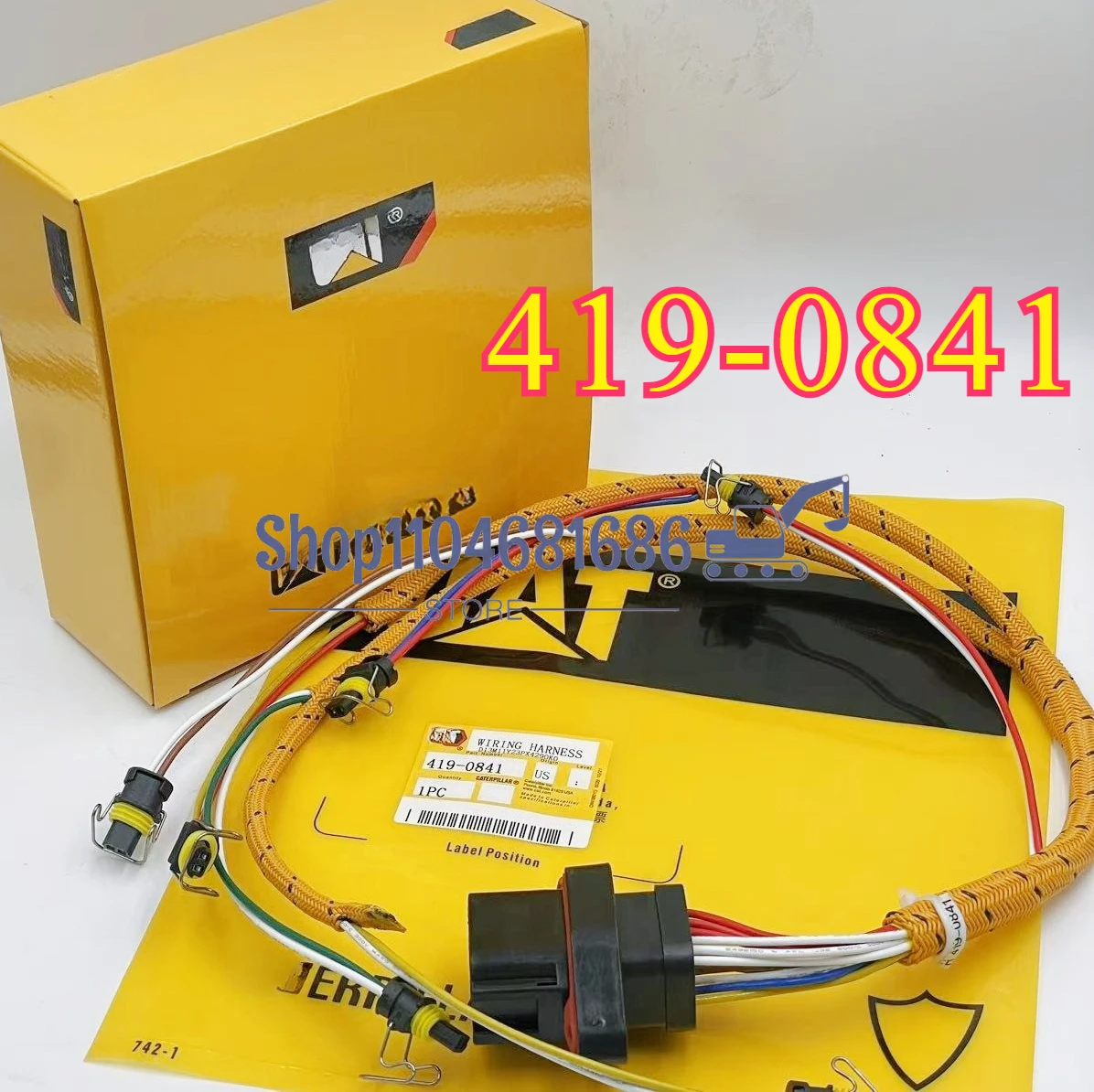 419-0841 4190841 Жгут проводов топливной форсунки двигателя C9 D250Gc D300Gc Xqp300 C-9 C8.8 330D 336D 336D2 340D 340D2 330C D6R D6T 
419-0841 4190841 Жгут проводов топливной форсунки двигателя C9 D250Gc D300Gc Xqp300 C-9 C8.8 330D 336D 336D2 340D 340D2 330C D6R D6T