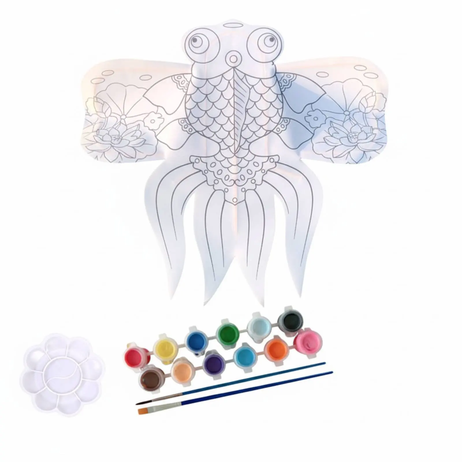 Traditional Cultural Kite DIY Handcraft Kit, Paper Kite, Nylon Cloth, Wooden Frame, Indoor Decor, Painting Craft, Assorted
Traditional Cultural Kite DIY Handcraft Kit, Paper Kite, Nylon Cloth, Wooden Frame, Indoor Decor, Painting Craft, Assorted