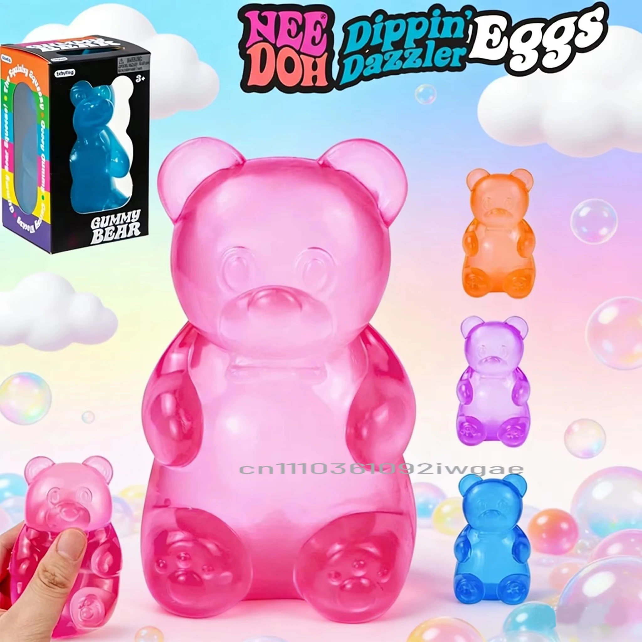 Cute Bear Nee Maltose Squeeze Colorful Sensory Toy Slow Rebound TPR Material Desk Decoration Stress Relief Doll
Cute Bear Nee Maltose Squeeze Colorful Sensory Toy Slow Rebound TPR Material Desk Decoration Stress Relief Doll