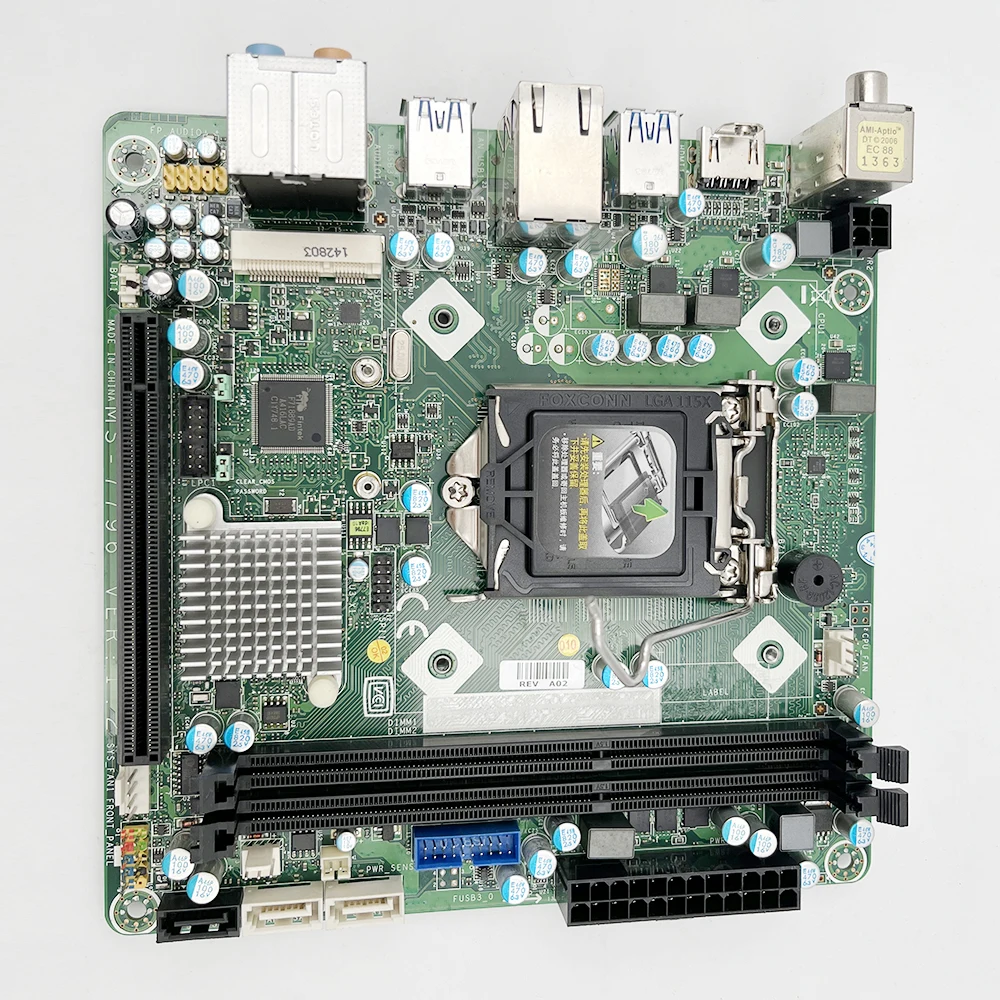 Материнская плата MS-7796 VER:1.2 для настольного компьютера DELL Alienware X51 R2, PGRP5 0PGRP5 H87 LGA 1150
Материнская плата MS-7796 VER:1.2 для настольного компьютера DELL Alienware X51 R2, PGRP5 0PGRP5 H87 LGA 1150