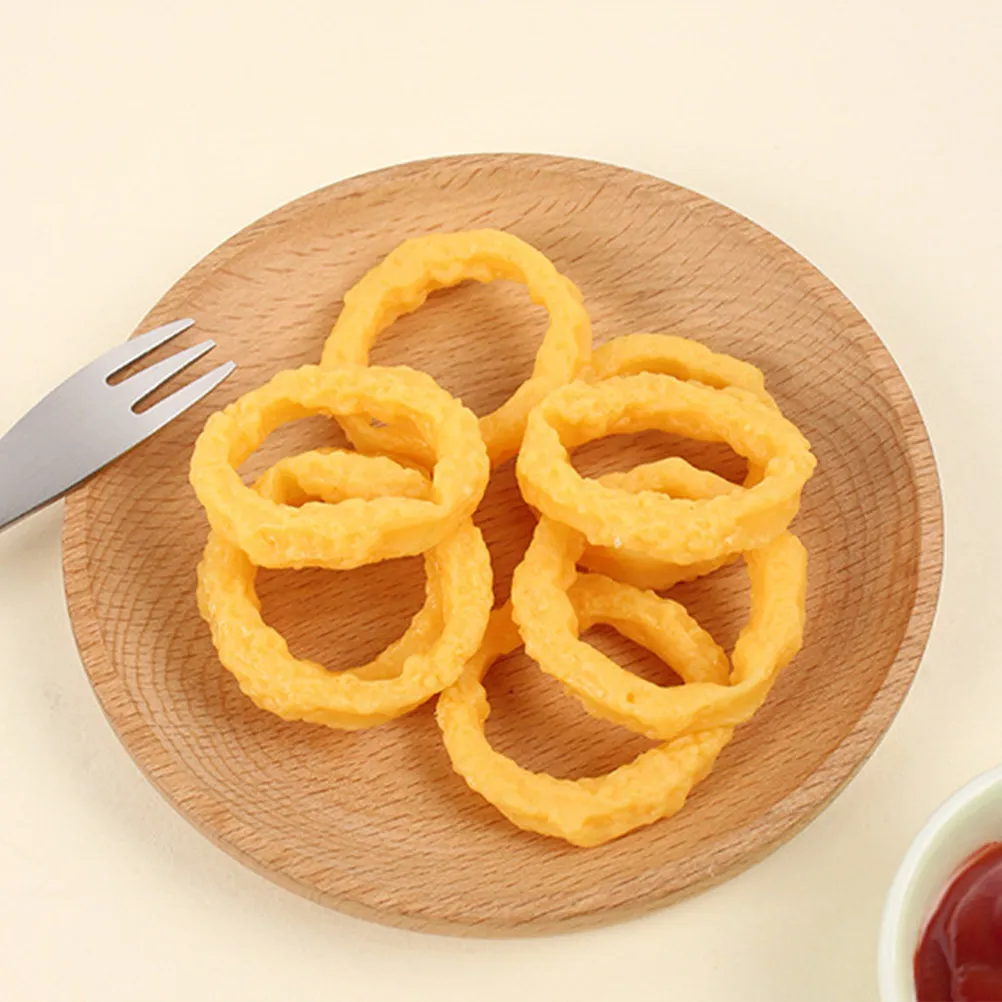 14Pcs Highly Simulated Squid Rings Food Photo Prop for Cafe Decor Store Display Adorable Wear-Resistant Artificial Food Decor
14Pcs Highly Simulated Squid Rings Food Photo Prop for Cafe Decor Store Display Adorable Wear-Resistant Artificial Food Decor