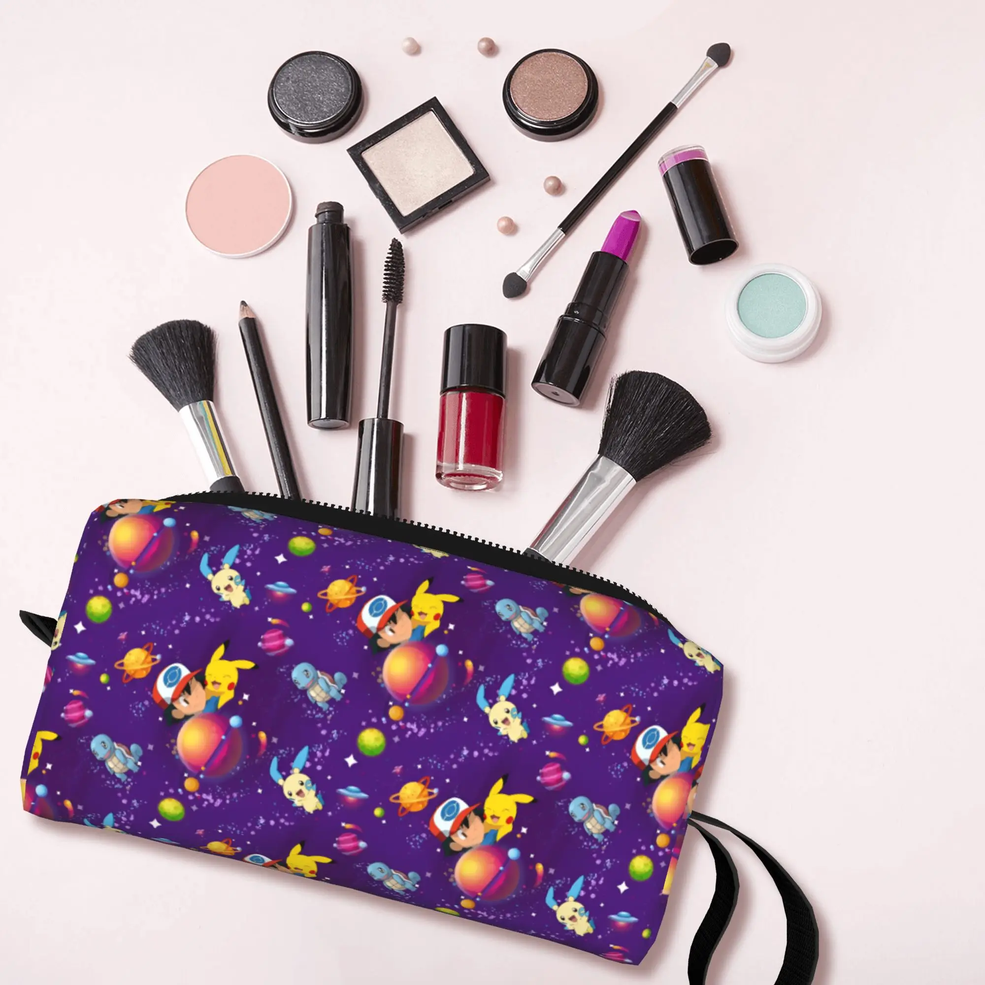 Custom Travel Pokemoned P-Pikachus Toiletry Bag Cute Cosmetic Makeup Organizer Women Beauty Storage Dopp Kit Case
Custom Travel Pokemoned P-Pikachus Toiletry Bag Cute Cosmetic Makeup Organizer Women Beauty Storage Dopp Kit Case