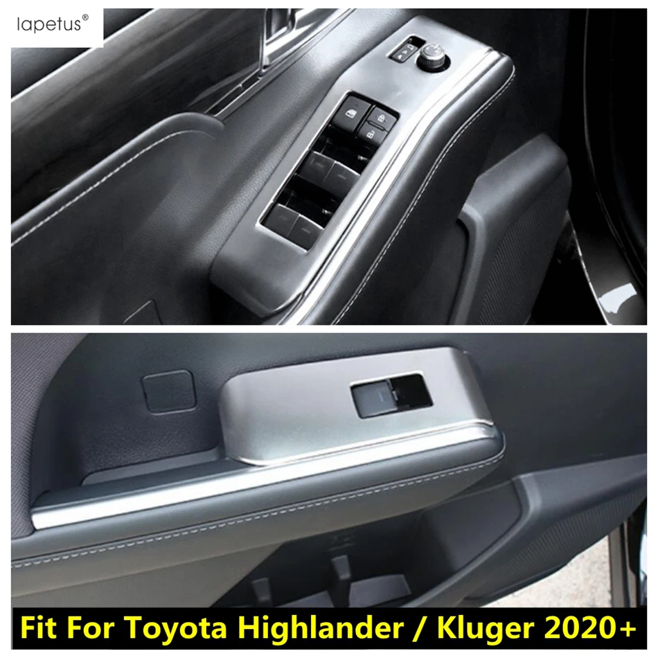 Car Door Armrest Window Glass Lift Switch Panel Control Frame Cover Trim For Toyota Highlander / Kluger 2020 - 2024 Accessories
Car Door Armrest Window Glass Lift Switch Panel Control Frame Cover Trim For Toyota Highlander / Kluger 2020 - 2024 Accessories