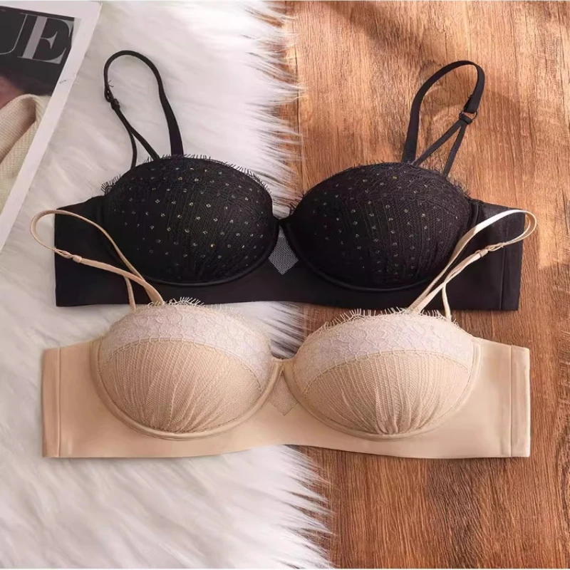 New Sexy Exquisite Push Up Lace Bra Women's Lace Push Up Bra Enhances for Small Busts Sexy WireFree Snug-Fitting and Seamless
New Sexy Exquisite Push Up Lace Bra Women's Lace Push Up Bra Enhances for Small Busts Sexy WireFree Snug-Fitting and Seamless
