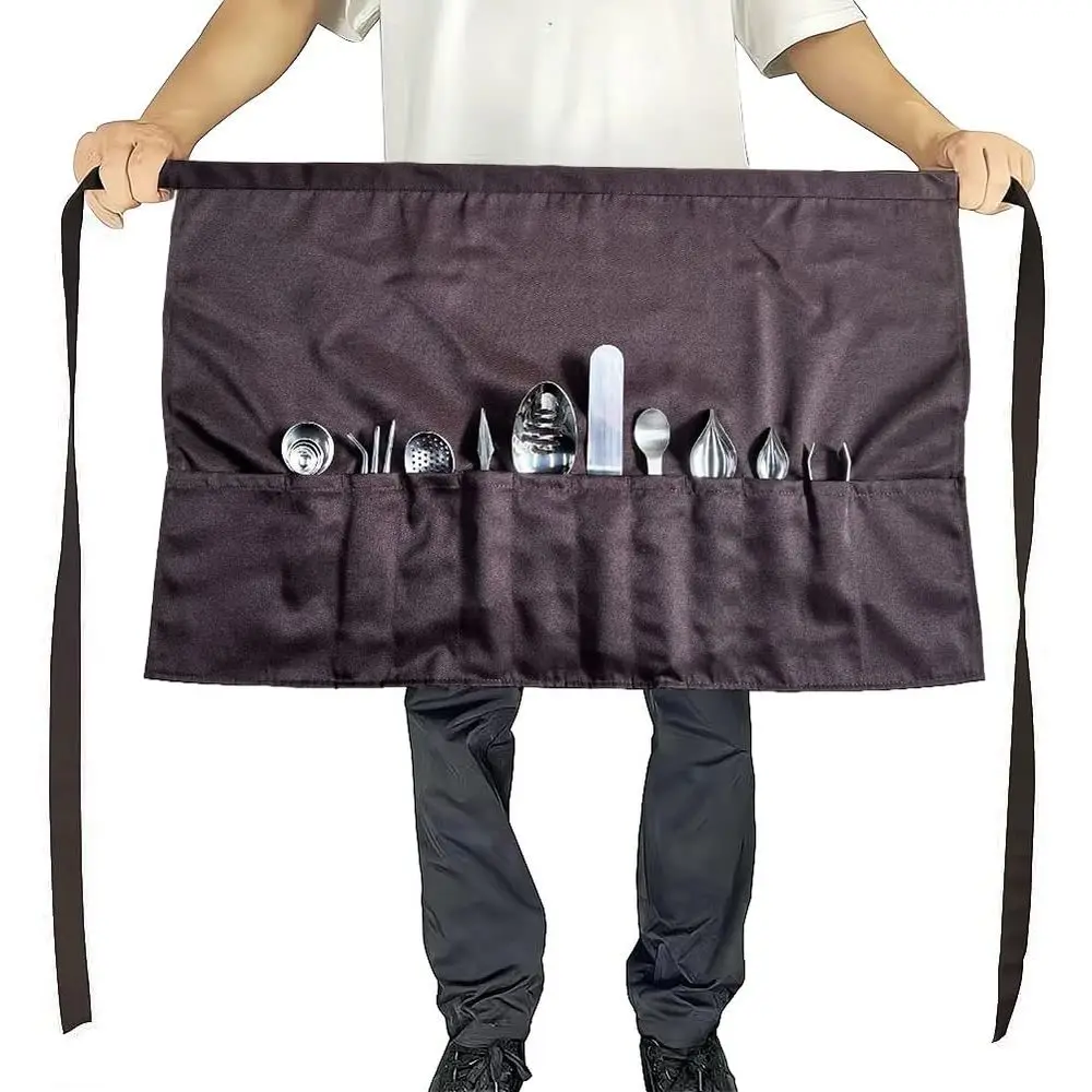 13-Piece Culinary Set with Kitchen Apron and Stainless Steel Tools for Food Presentation
13-Piece Culinary Set with Kitchen Apron and Stainless Steel Tools for Food Presentation