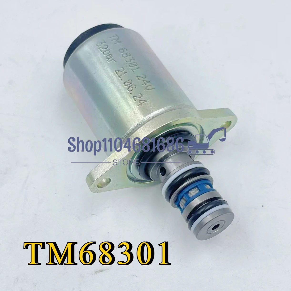 Excavator Construction Machinery Accessories for Hydraulic Pump Proportional Solenoid Valve TM68301
Excavator Construction Machinery Accessories for Hydraulic Pump Proportional Solenoid Valve TM68301