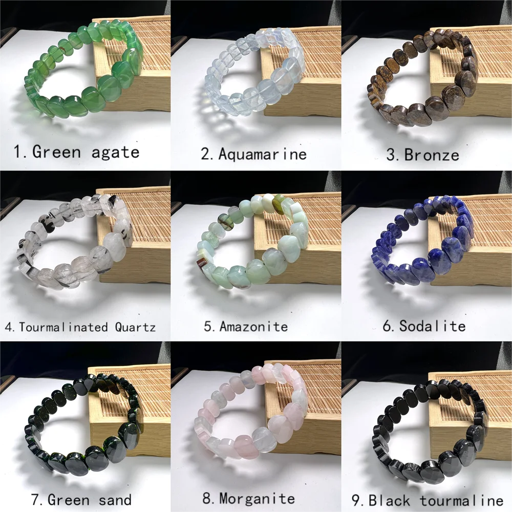 Natural Stone Bracelet High Quality Faceted Elastic Cord Stone Opal Lapis Labradorite Amethyst Bracelets Bangles Femme for Women
Natural Stone Bracelet High Quality Faceted Elastic Cord Stone Opal Lapis Labradorite Amethyst Bracelets Bangles Femme for Women