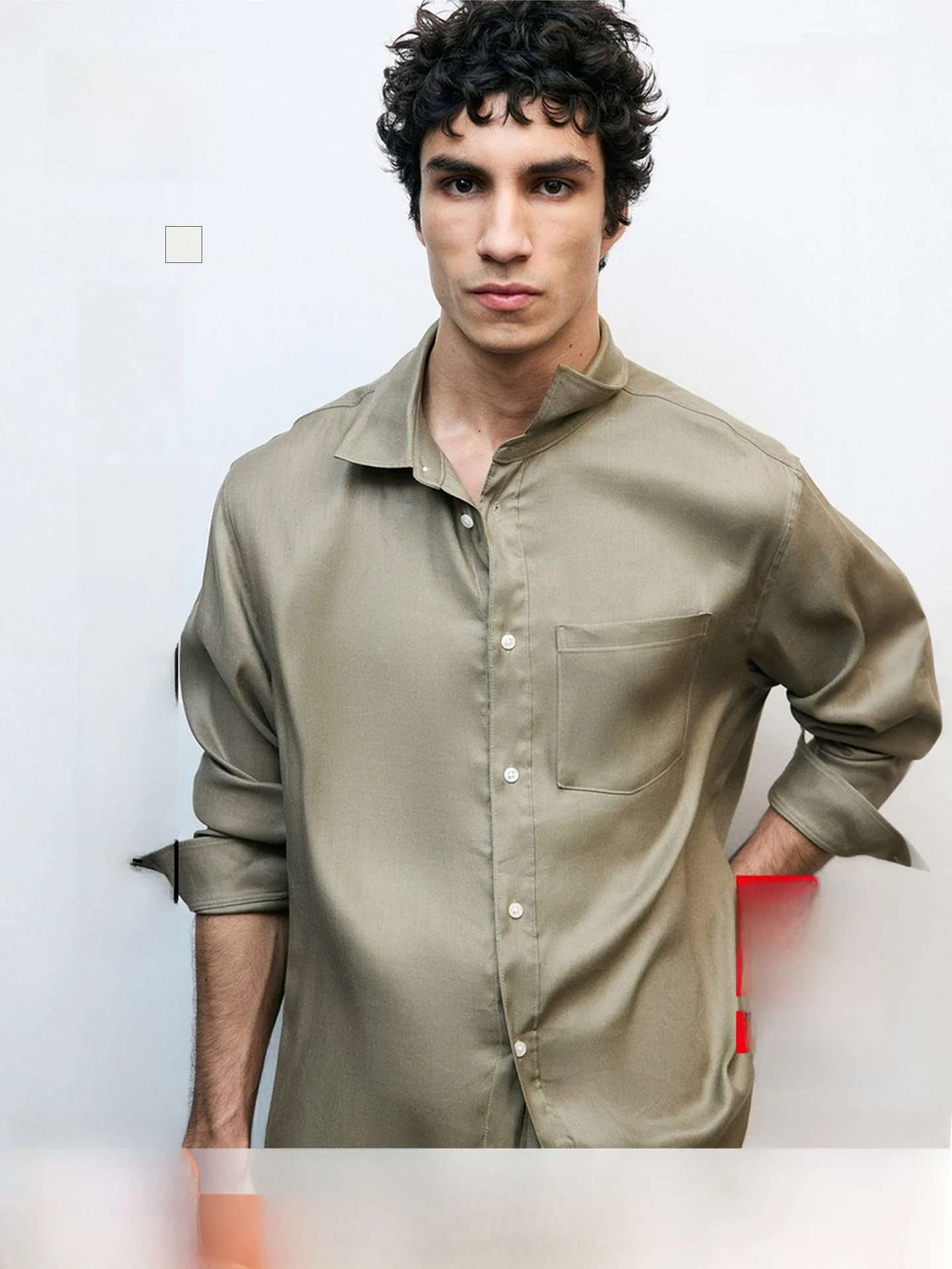 H&M Men's Linen Blend Shirt Standard Fit Long Sleeve Button up Casual Wear 2026 Spring Collection 55% Linen 42% Rayon 3% Spandex
H&M Men's Linen Blend Shirt Standard Fit Long Sleeve Button up Casual Wear 2026 Spring Collection 55% Linen 42% Rayon 3% Spandex