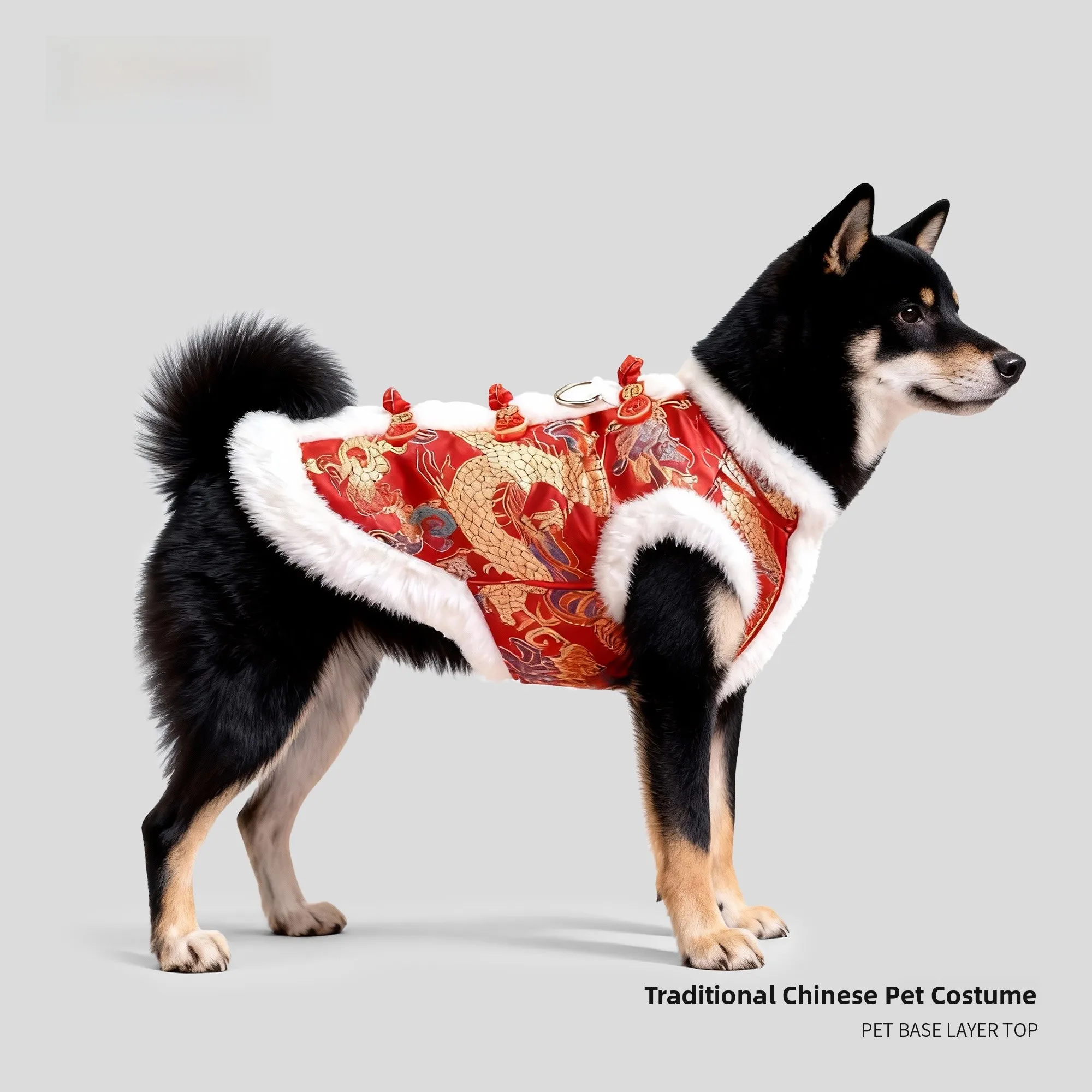New Year Winter Warm Dog Clothes Chinese Sle Celebration Border Collie Medium Large Dogs Year of the Dog
New Year Winter Warm Dog Clothes Chinese Sle Celebration Border Collie Medium Large Dogs Year of the Dog