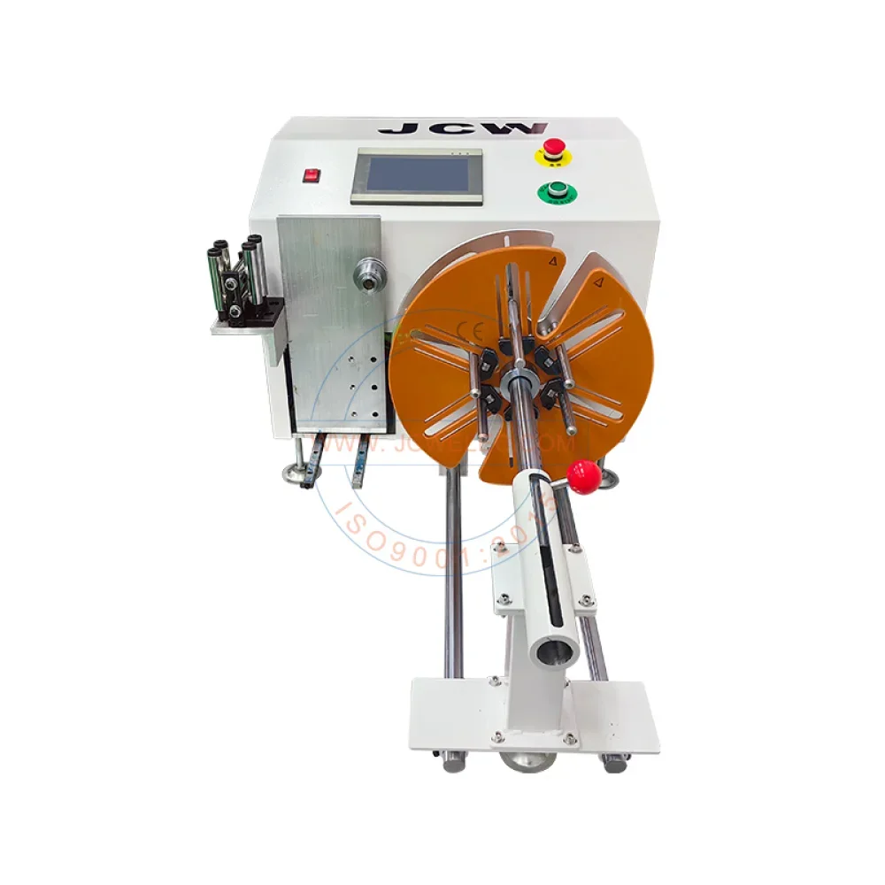 JCW-WB04W Automatic Cable Alignment Winding Machine Multi-functional USB Power Wire Cable Wire Harness Winding Machine