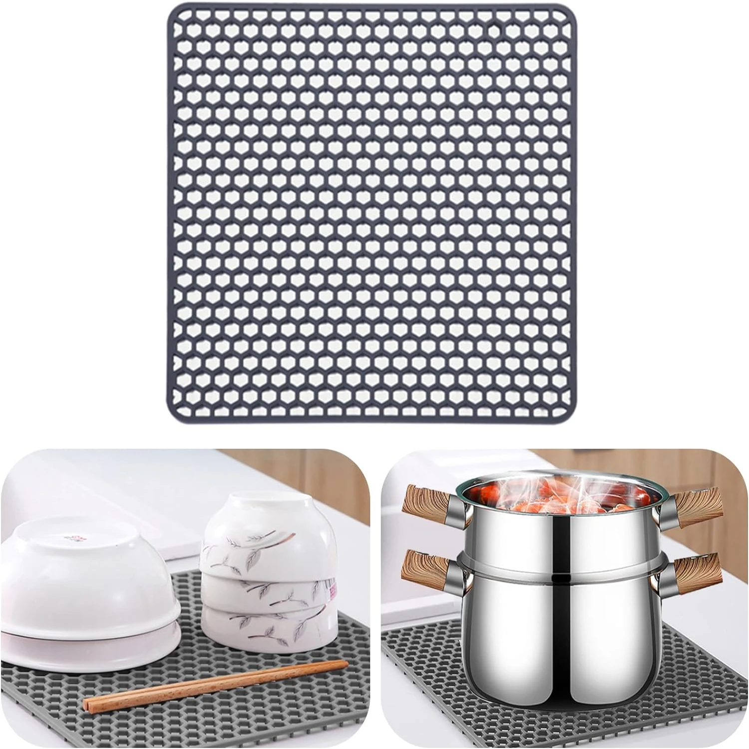 his premium silicone sink mat. Keep your sink and dishes safe from scratches and damage with this practical and modern kitchen e
his premium silicone sink mat. Keep your sink and dishes safe from scratches and damage with this practical and modern kitchen e