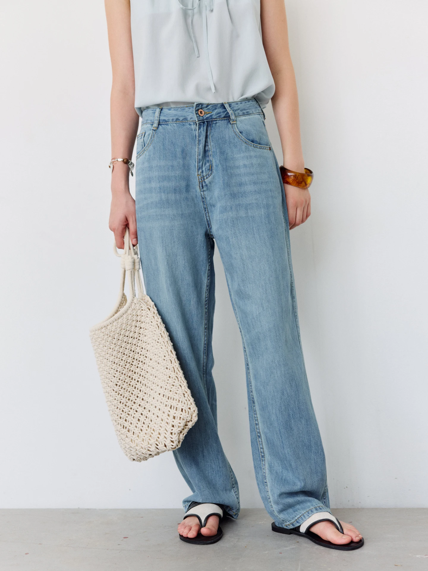 High Waist Distred Waed Denim Jeans Women's Loose Fit Casual Straight Leg Long Trousers Non Restrained Vintage Sle
High Waist Distred Waed Denim Jeans Women's Loose Fit Casual Straight Leg Long Trousers Non Restrained Vintage Sle