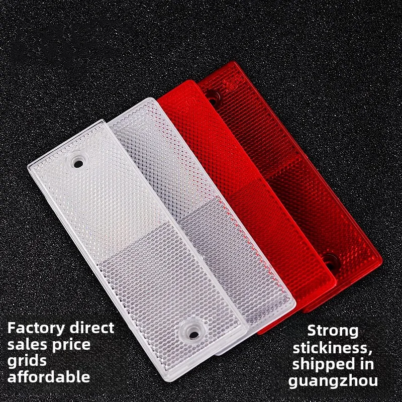 Truck Trailer Rectangle Plastic Reflector Auto Safety Night Warning Plate Stickers Car Accessories10pcs ReflectiveTape Adhesive
Truck Trailer Rectangle Plastic Reflector Auto Safety Night Warning Plate Stickers Car Accessories10pcs ReflectiveTape Adhesive