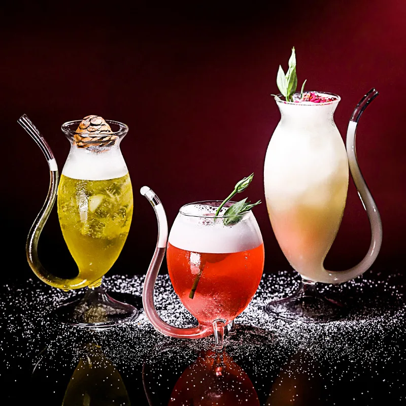 Transparent Creative Wine Glass Cup Cocktail Glass Cup with Straw For Drinks Beer Clear Wine Glasses Gift Bar Accessories
Transparent Creative Wine Glass Cup Cocktail Glass Cup with Straw For Drinks Beer Clear Wine Glasses Gift Bar Accessories
