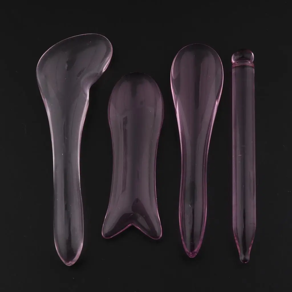 Pack of 4, Crystal Jade Tools, , Scraping Massage Tool Edge for
Pack of 4, Crystal Jade Tools, , Scraping Massage Tool Edge for