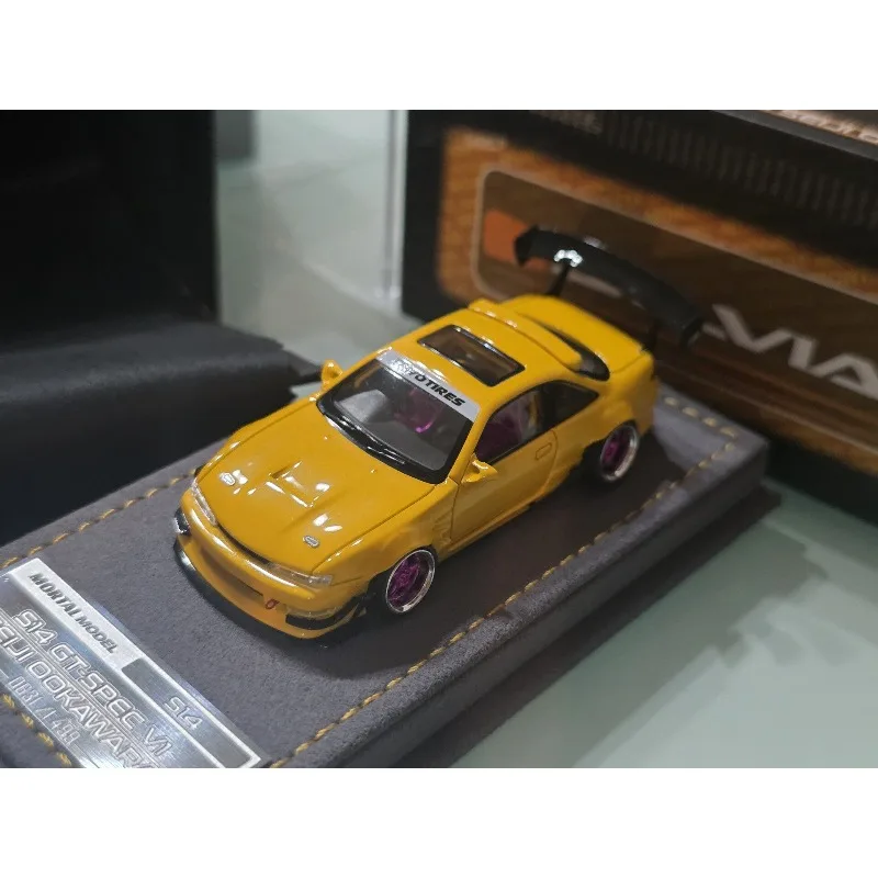 Mortal Hec North Exhibition Limited Edition 1:64 NISSAN S14 CAMBERGANG 1.0 Racing Yellow Alloy-Simulated Car Model
Mortal Hec North Exhibition Limited Edition 1:64 NISSAN S14 CAMBERGANG 1.0 Racing Yellow Alloy-Simulated Car Model