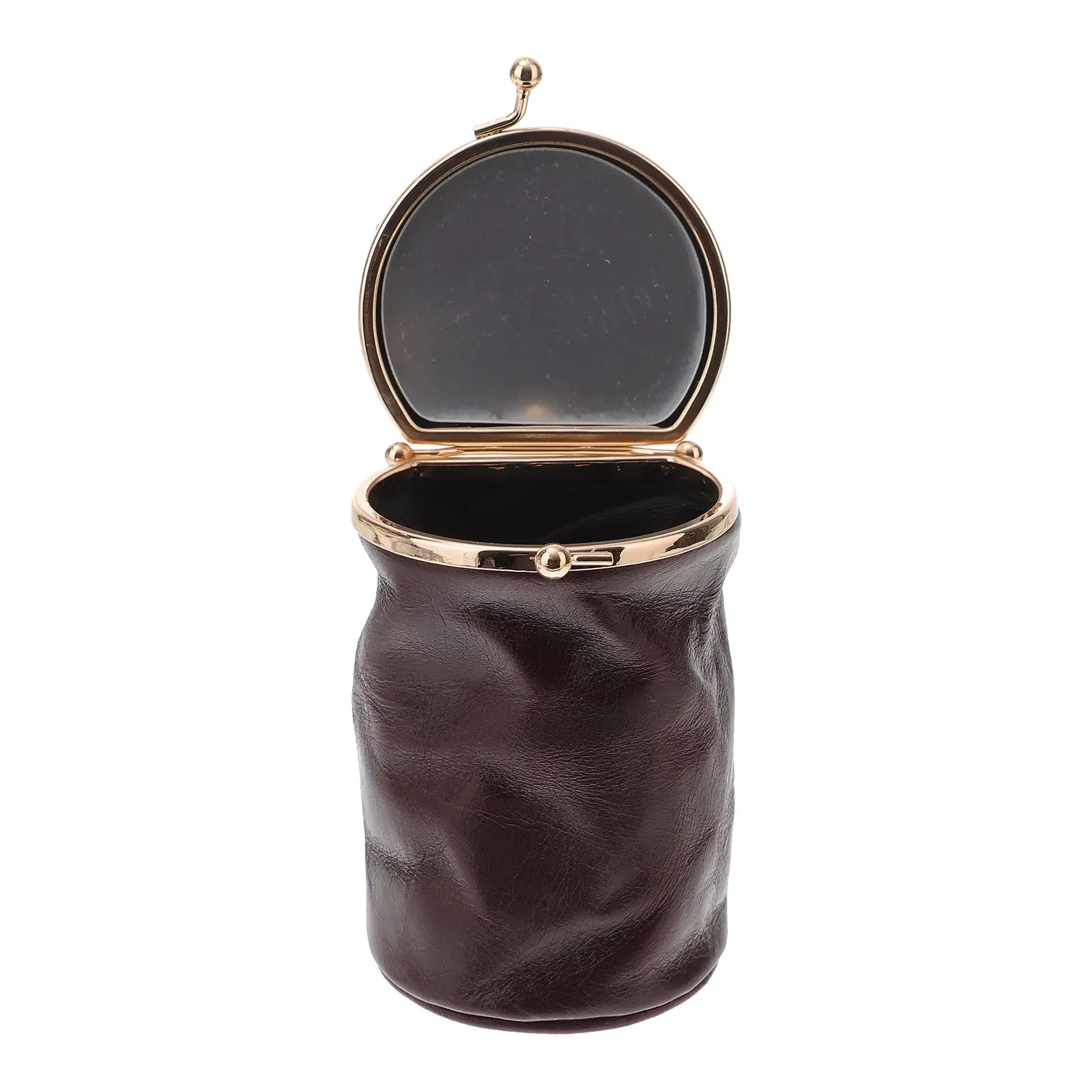 Lipstick Bag Cosmetic Travel Makeup Bags Pouch with Mirror Small Wax Leather Material Mini Purse
Lipstick Bag Cosmetic Travel Makeup Bags Pouch with Mirror Small Wax Leather Material Mini Purse