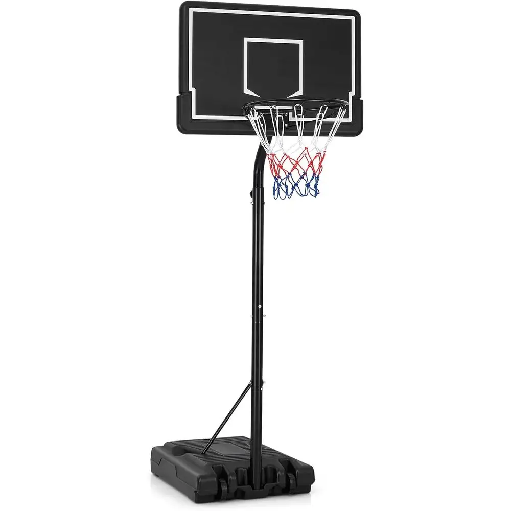 Adjustable Height Portable Basketball Hoop with Durable Base and Shatterproof Backboard for Kids and Teens
Adjustable Height Portable Basketball Hoop with Durable Base and Shatterproof Backboard for Kids and Teens