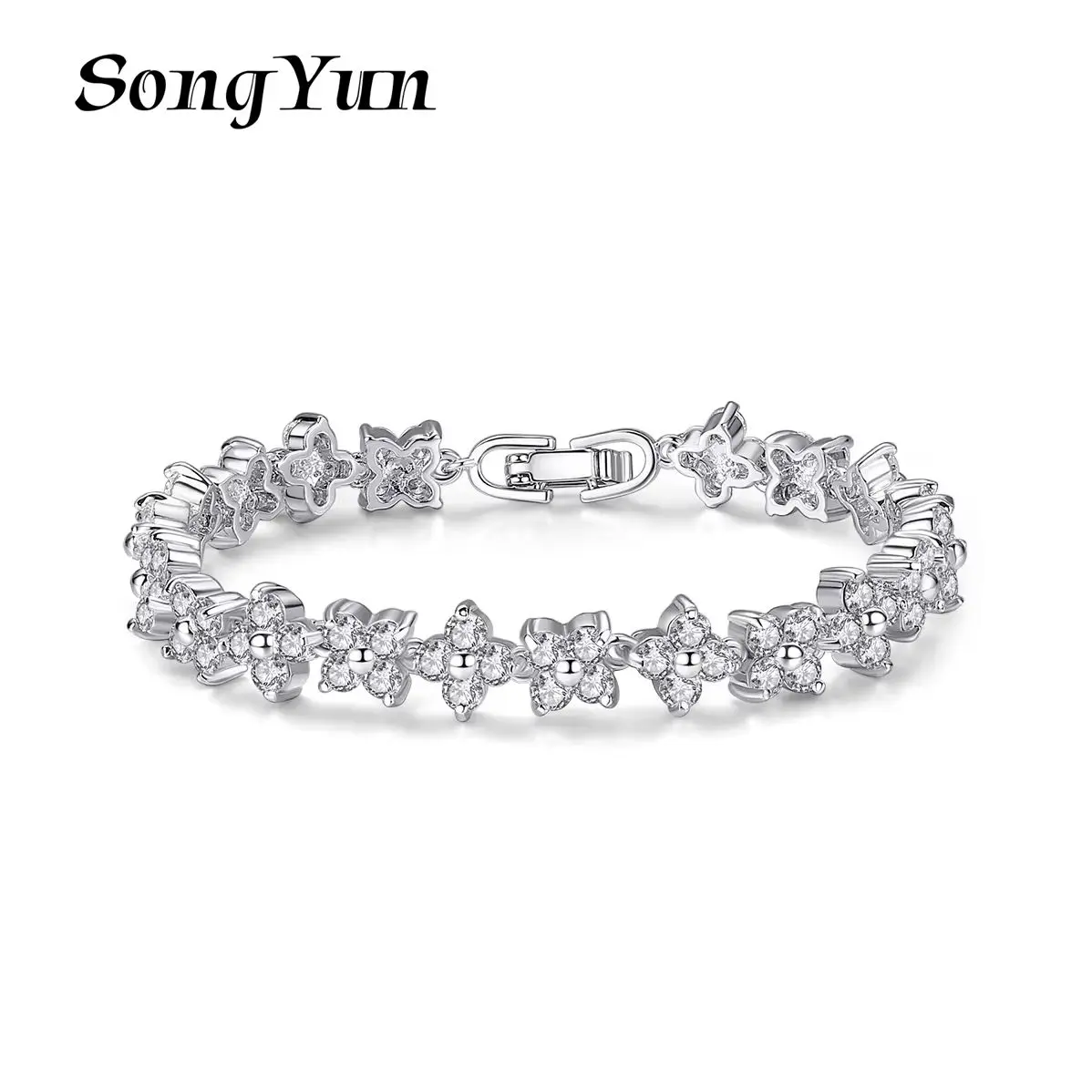 SYYG Jewelry MHT Quality Brass Bracelet Bangle Charm CZ 7A Zircon Anniversary Gift Christmas Gift Women Bracelets Jewelry
SYYG Jewelry MHT Quality Brass Bracelet Bangle Charm CZ 7A Zircon Anniversary Gift Christmas Gift Women Bracelets Jewelry