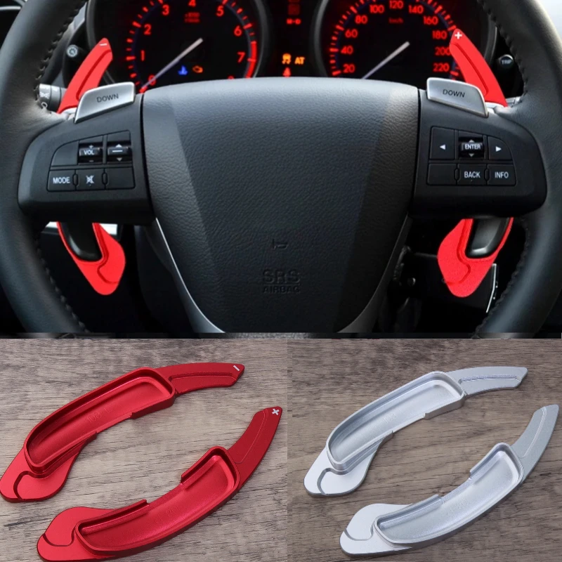 For Mazda 6 2009-2015 Mazda 3 2011-2016 RX-8 Car Steering Wheel DSG Shift Paddle Aluminum Alloy Paddles Shifter Extension
For Mazda 6 2009-2015 Mazda 3 2011-2016 RX-8 Car Steering Wheel DSG Shift Paddle Aluminum Alloy Paddles Shifter Extension