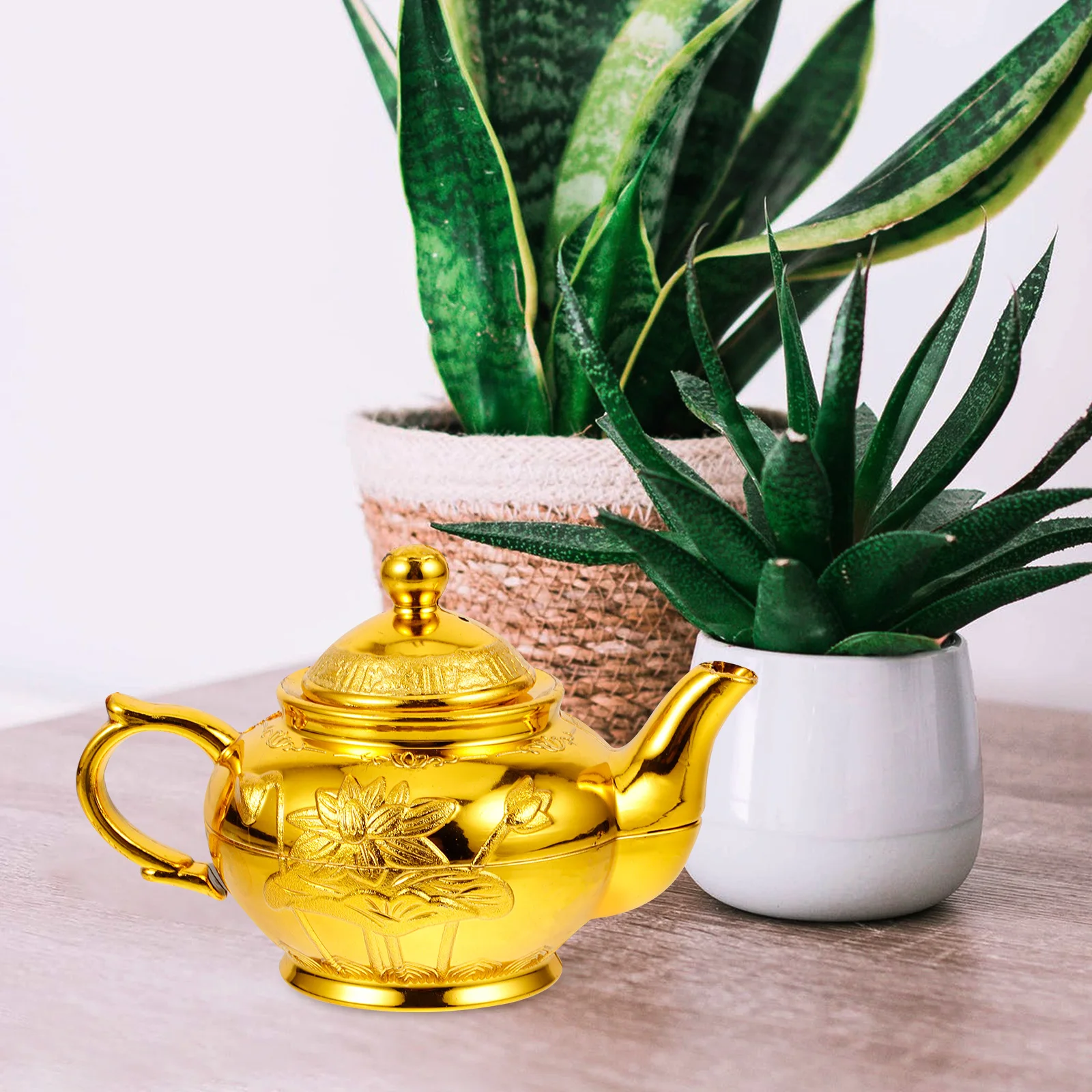 Offering Tea Kettle Chinese Style Exquisite Table Decor Bright Color Compact Size Reusable Plastic Home Office
Offering Tea Kettle Chinese Style Exquisite Table Decor Bright Color Compact Size Reusable Plastic Home Office
