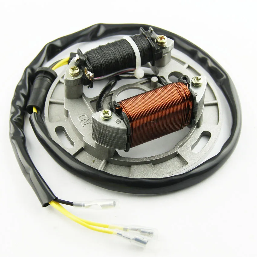 For Suzuki LT80 Quadsport 1987-2006 32101-40B00 & Kawasaki KFX80 2003-2006 21003-S005 Motorcycle Generator Ignition Stator Coil
For Suzuki LT80 Quadsport 1987-2006 32101-40B00 & Kawasaki KFX80 2003-2006 21003-S005 Motorcycle Generator Ignition Stator Coil