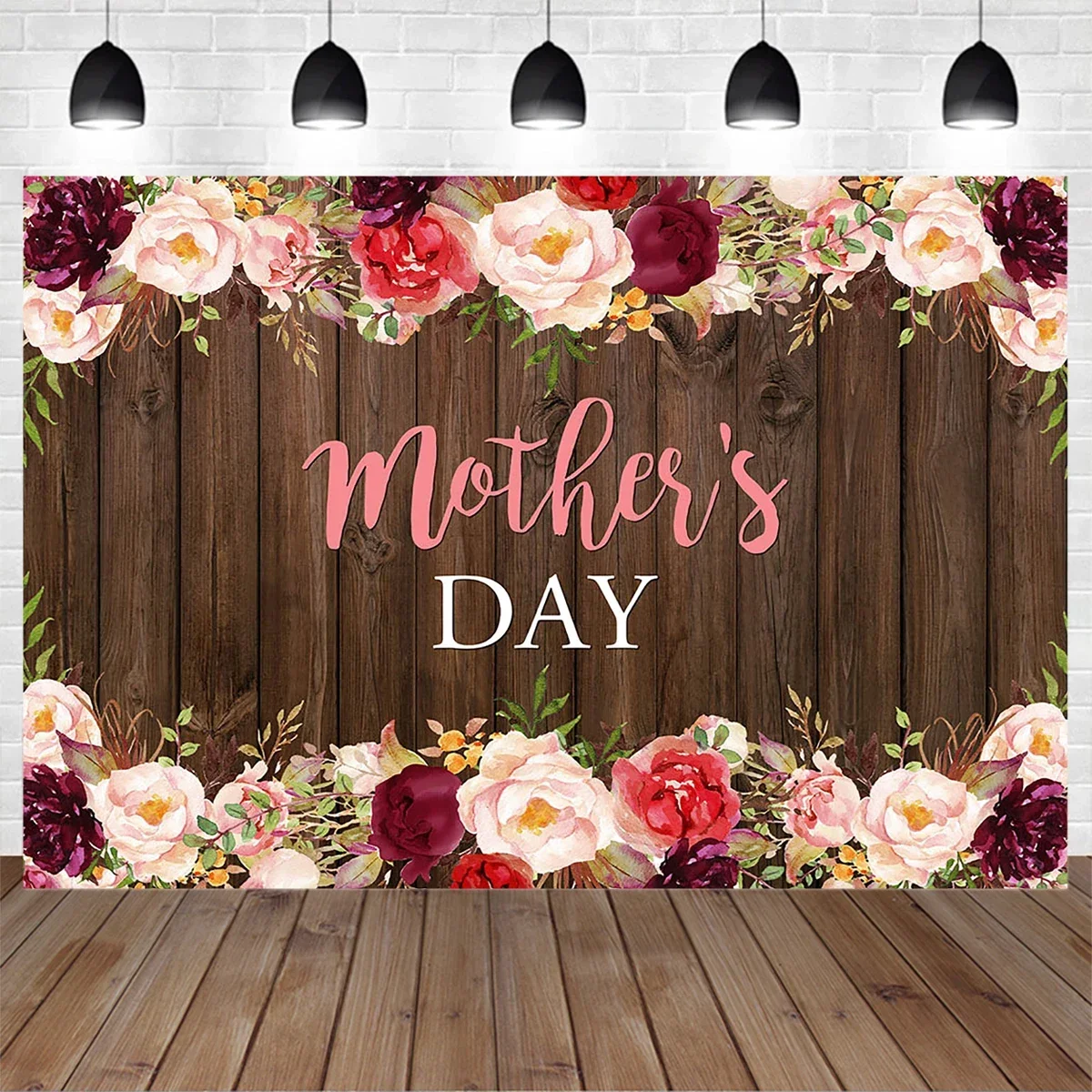 Watercolor Flower Mother's Day Decoration Photography Background Banner Wooden Board Backdrop Shoot Custom Adult Woman Studio
Watercolor Flower Mother's Day Decoration Photography Background Banner Wooden Board Backdrop Shoot Custom Adult Woman Studio