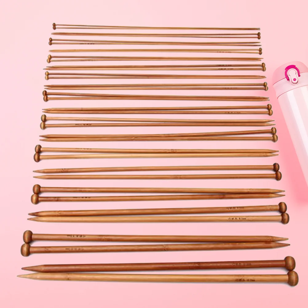 36 Pcs Needle Threaders Crochet Hook Knitting Needles Single Pointed Wooden Carbonized Bamboo
36 Pcs Needle Threaders Crochet Hook Knitting Needles Single Pointed Wooden Carbonized Bamboo
