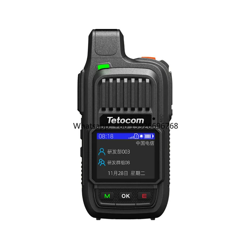 High Quality Tetocom G69 Handheld Walkie Talkie Colorful 4G POC Radio With RTOS OS Long Ran 5000km Two-Way Intercom Wireless fac
High Quality Tetocom G69 Handheld Walkie Talkie Colorful 4G POC Radio With RTOS OS Long Ran 5000km Two-Way Intercom Wireless fac
