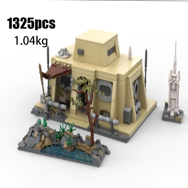 H4 MOC-146420 Starry Sky Movie Model Building Blocks Building Bricks Hut Outdoor Desert City Technology Modular Gift Christmas
H4 MOC-146420 Starry Sky Movie Model Building Blocks Building Bricks Hut Outdoor Desert City Technology Modular Gift Christmas