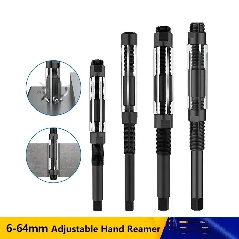 Hand Reamer 30mm 6-HSS Alloy Steel Machine Cutting Adjustable Metalworking Tools
Hand Reamer 30mm 6-HSS Alloy Steel Machine Cutting Adjustable Metalworking Tools