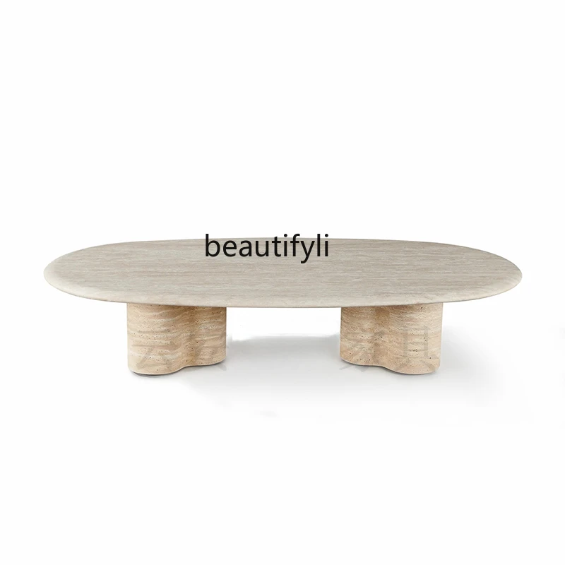 Ji Ji Style Natural Cave Stone Coffee Table Living Room Sofa Modern Light Luxury New Senior Designer Oval Tea Table
Ji Ji Style Natural Cave Stone Coffee Table Living Room Sofa Modern Light Luxury New Senior Designer Oval Tea Table