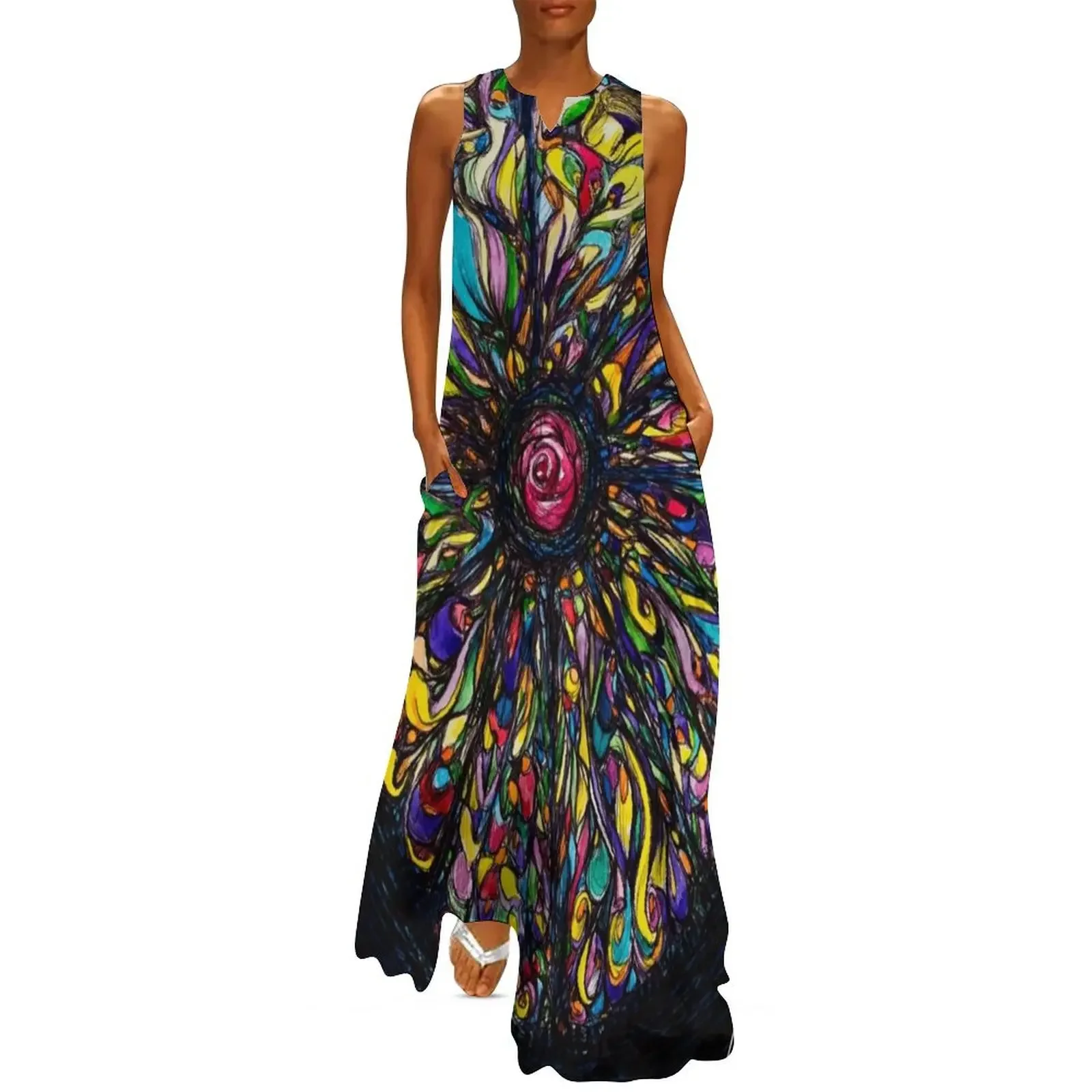 Rose window light Long Dress women clothing 2025 new arrivals evening dresses ladies Dress
Rose window light Long Dress women clothing 2025 new arrivals evening dresses ladies Dress