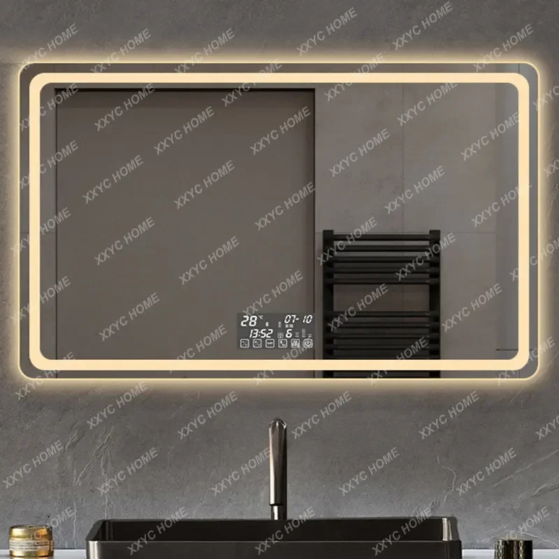 Bathroom Vanity Mirror With Led Light Touch Control Mirror Anti Fog Wall Hanging Specchi Decorativi Home Decor
Bathroom Vanity Mirror With Led Light Touch Control Mirror Anti Fog Wall Hanging Specchi Decorativi Home Decor