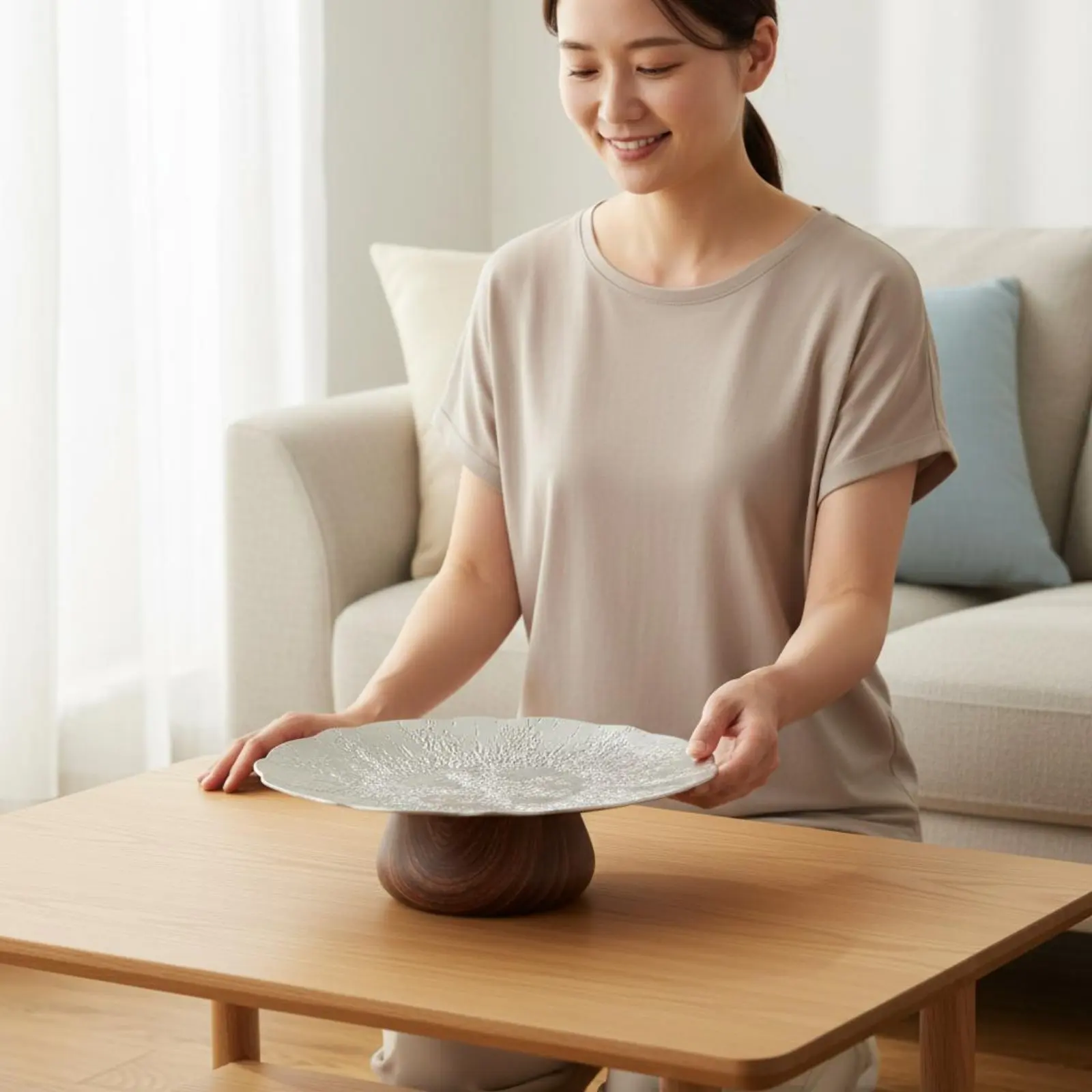 Decorative Snack Tray Giftable Pedestal Fruit Plate Glass Fruit Bowl Elegant Display Tableware for Living Room
Decorative Snack Tray Giftable Pedestal Fruit Plate Glass Fruit Bowl Elegant Display Tableware for Living Room