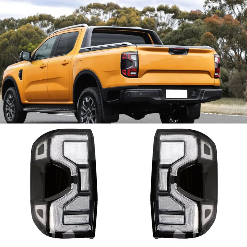 Светодиодный дымчатый задний фонарь для Ford Ranger T9 2022-2024, фонарь заднего хода, стоп-сигнал, мигающий свет рулевого управления, сигнальная лампа дальнего света
Светодиодный дымчатый задний фонарь для Ford Ranger T9 2022-2024, фонарь заднего хода, стоп-сигнал, мигающий свет рулевого управления, сигнальная лампа дальнего света