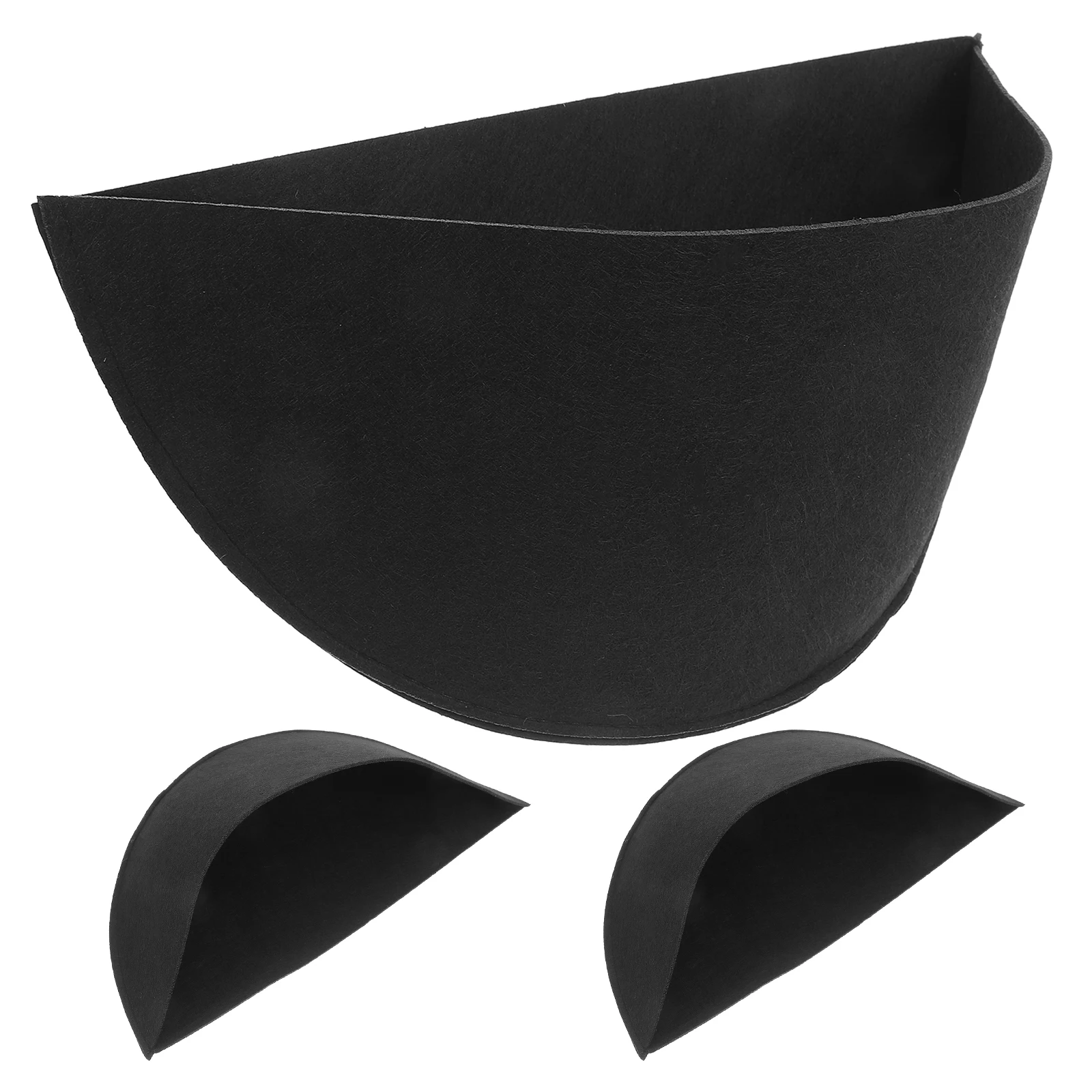 3 Pcs Planter Liner Reusable Felt Half Round Flowerpot Basket Garden Hanging Plant Protectors Water Absorption Antislip
3 Pcs Planter Liner Reusable Felt Half Round Flowerpot Basket Garden Hanging Plant Protectors Water Absorption Antislip