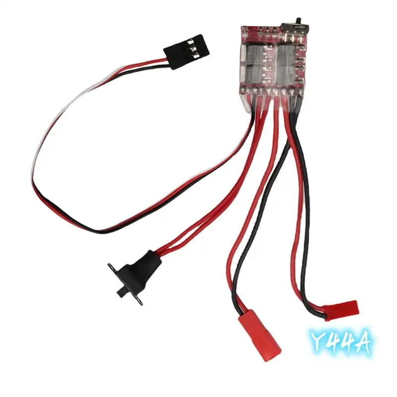 20A Mini Bidirectional Brushed Electronic Speed Controller ESC Brush Electronic Motor Speed Controller For WPL MN RC Car-Y44A
20A Mini Bidirectional Brushed Electronic Speed Controller ESC Brush Electronic Motor Speed Controller For WPL MN RC Car-Y44A