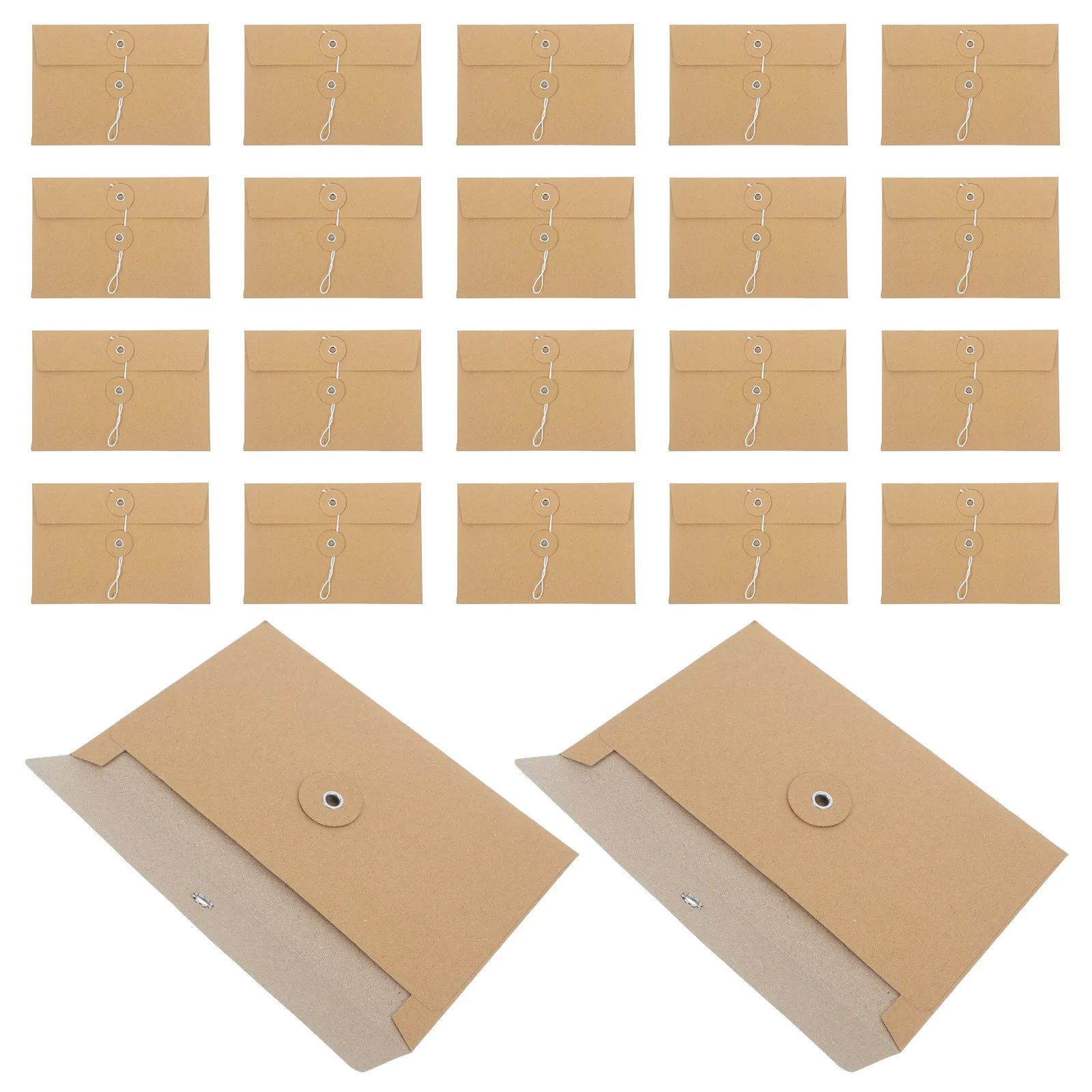 30Pcs Kraft Paper Document Envelope File Folder Brown 6.7x4.5 String Closure Filing Envelope Document Organizer Project Pocket
30Pcs Kraft Paper Document Envelope File Folder Brown 6.7x4.5 String Closure Filing Envelope Document Organizer Project Pocket