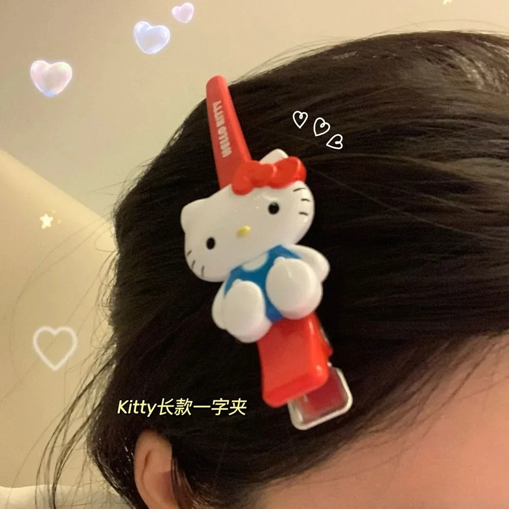 Новинка, заколка для волос с высокой лицевой оценкой в стиле аниме Hello Kitty, модная и универсальная декоративная челка с милым мультяшным сердцем для девушек
Новинка, заколка для волос с высокой лицевой оценкой в стиле аниме Hello Kitty, модная и универсальная декоративная челка с милым мультяшным сердцем для девушек