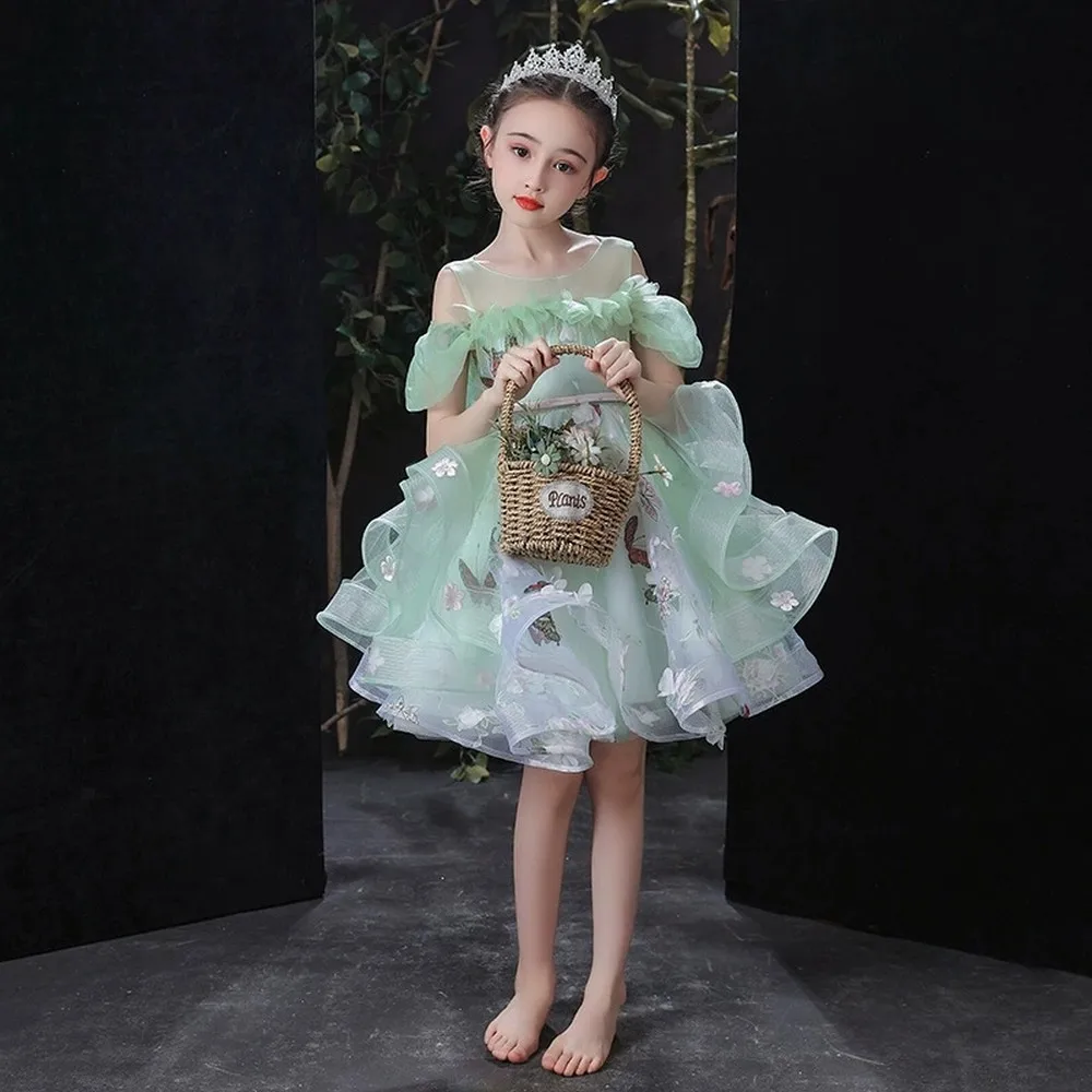 Green Princess Special Occasion Short Flower Girl Dress Wedding Pary Prom Birthday First Communion Baby Child Kid Pageant Gown
Green Princess Special Occasion Short Flower Girl Dress Wedding Pary Prom Birthday First Communion Baby Child Kid Pageant Gown