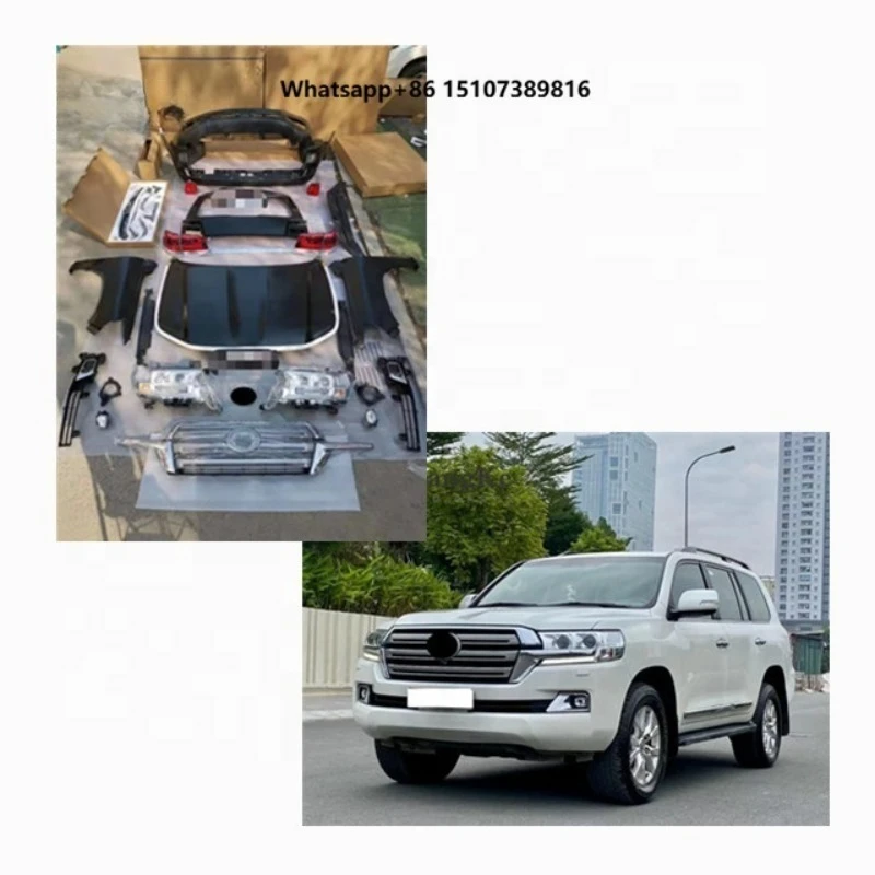 High Quality Upgrade Body Kit for 2008-2015 LC200 ,land Cruiser Upgrade Body Kit.LC200 Facelift Kit.
High Quality Upgrade Body Kit for 2008-2015 LC200 ,land Cruiser Upgrade Body Kit.LC200 Facelift Kit.