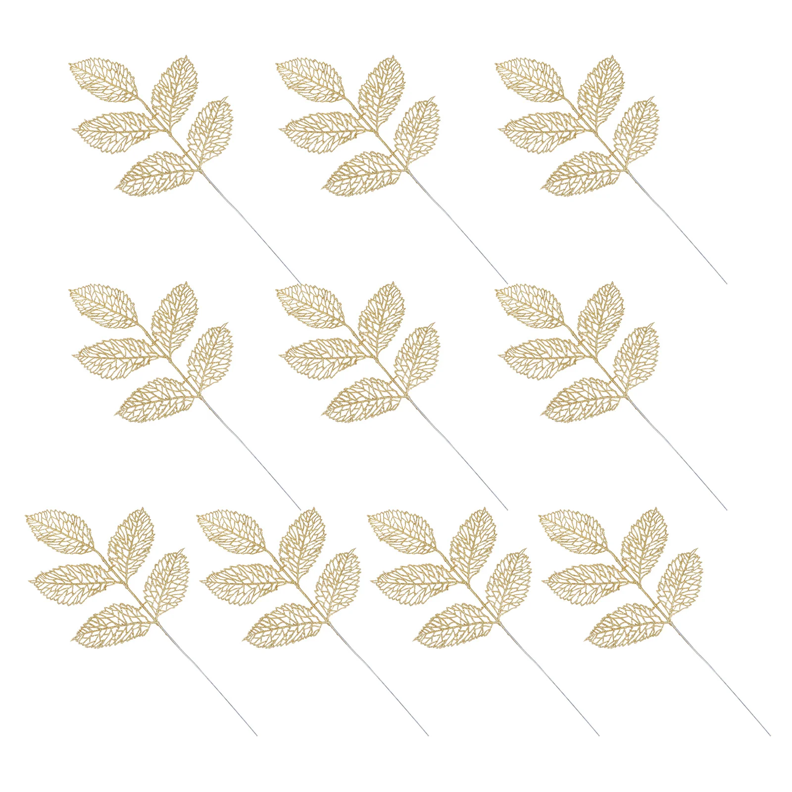 10 Pcs Five-pronged Rose Leaf Xmas Party Supplies Artificial Leaves Ornament Decor Decoration
10 Pcs Five-pronged Rose Leaf Xmas Party Supplies Artificial Leaves Ornament Decor Decoration